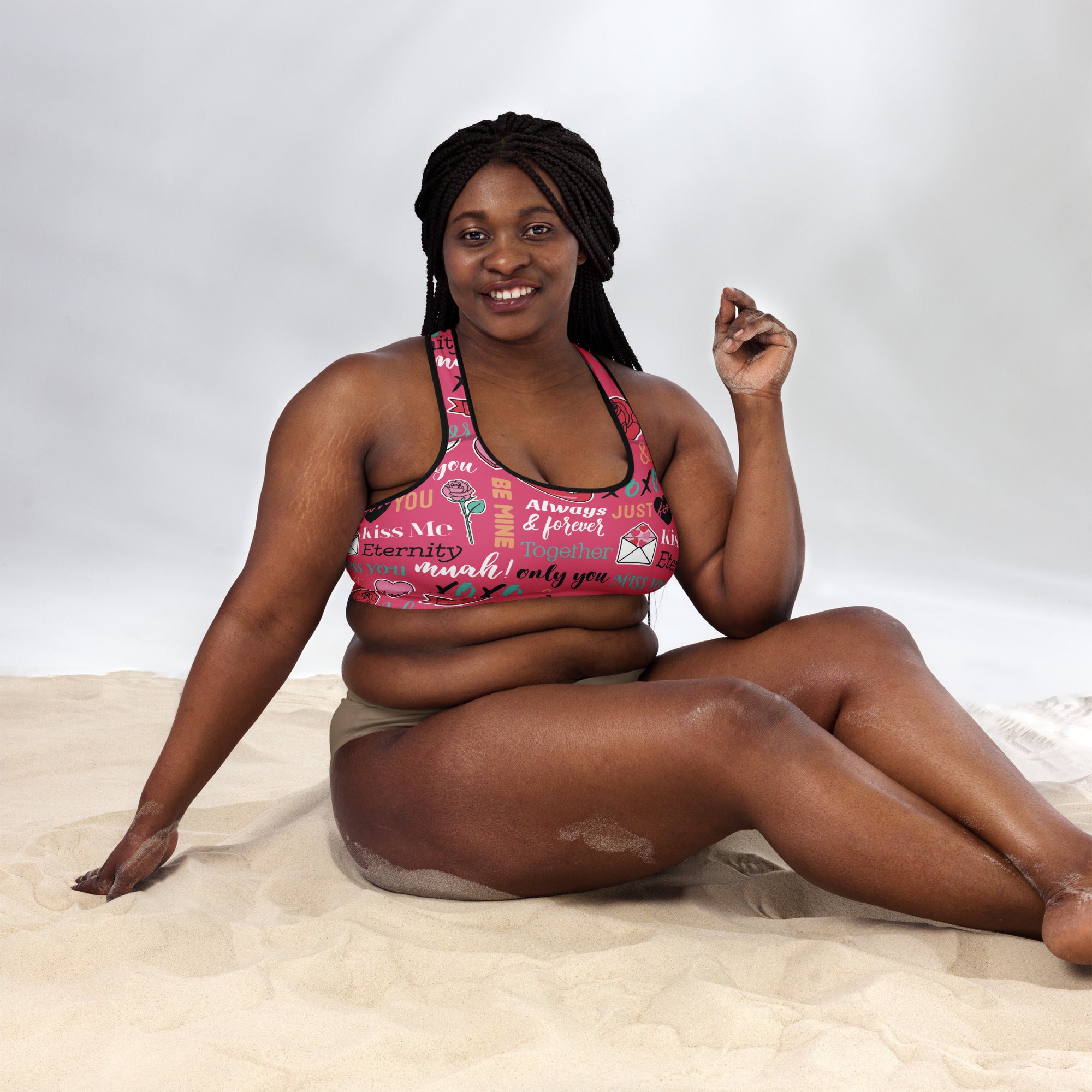 Be Mine Forever Sports Bra
